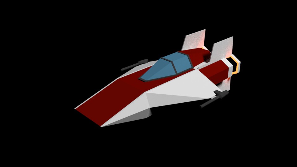 Low Poly Awing preview image 1